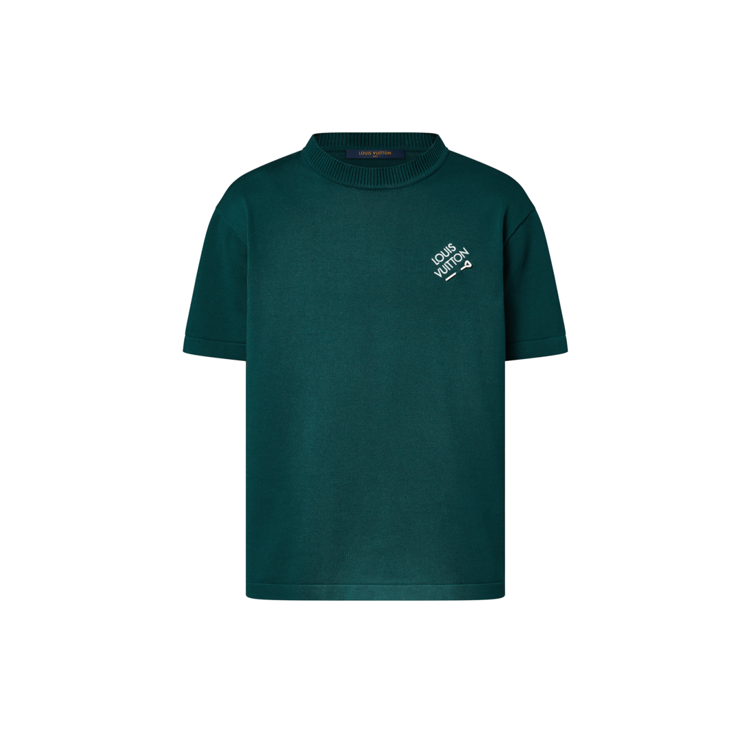 Signature Short-Sleeved Cotton Crewneck - Ready to Wear | LOUIS VUITTON